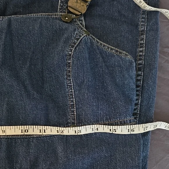 Casual Blue Denim Dress with Pockets - Picture 4 of 6